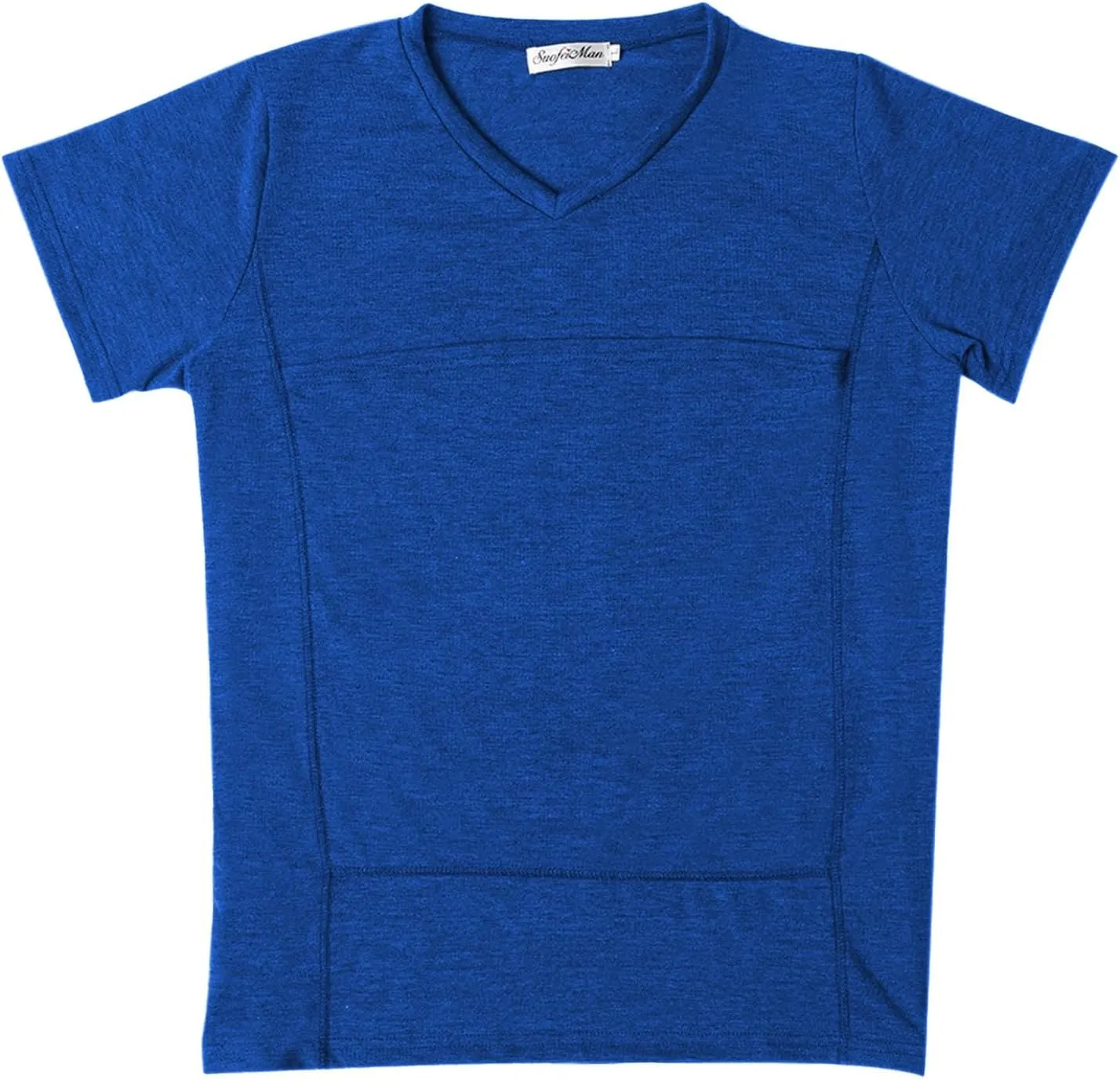 2PCS Kangaroo Shirt for Dad V Neck Short Sleeve Kangaroo T Shirts for Men Skin to Skin T-Shirt with Pocket