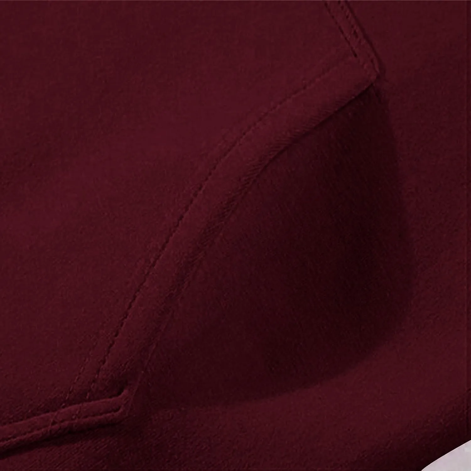BIFUTON Hooded Sweatshirt Men Pullover with Pocket Long Sleeve Solid Color Lightweight Gym Hoodies Casual Streetwear Tops