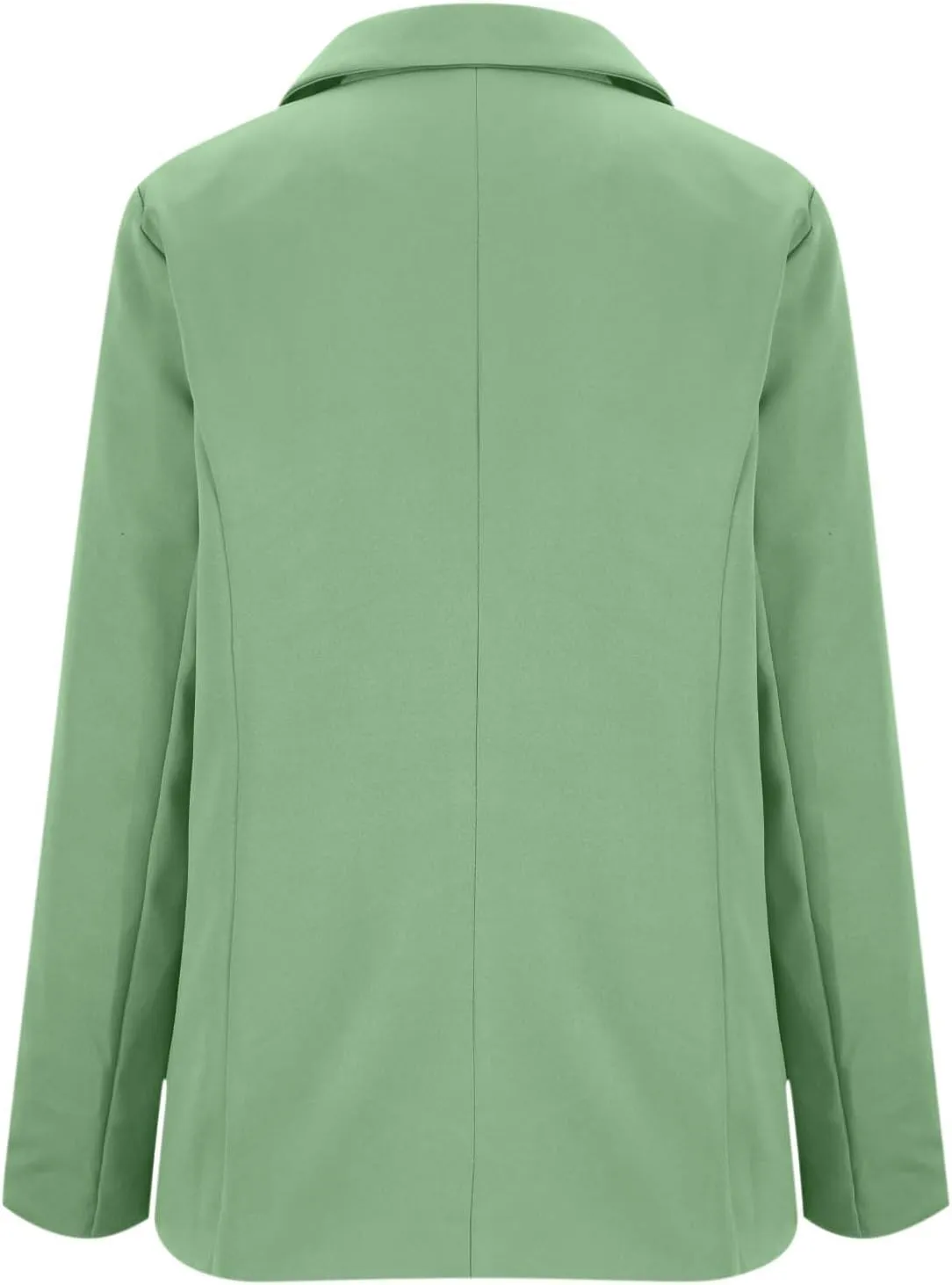 Blazers for Women Business Casual 2025 Long Sleeve Blazers Solid Color Work Office Open Front Blazer Jackets Cardigan