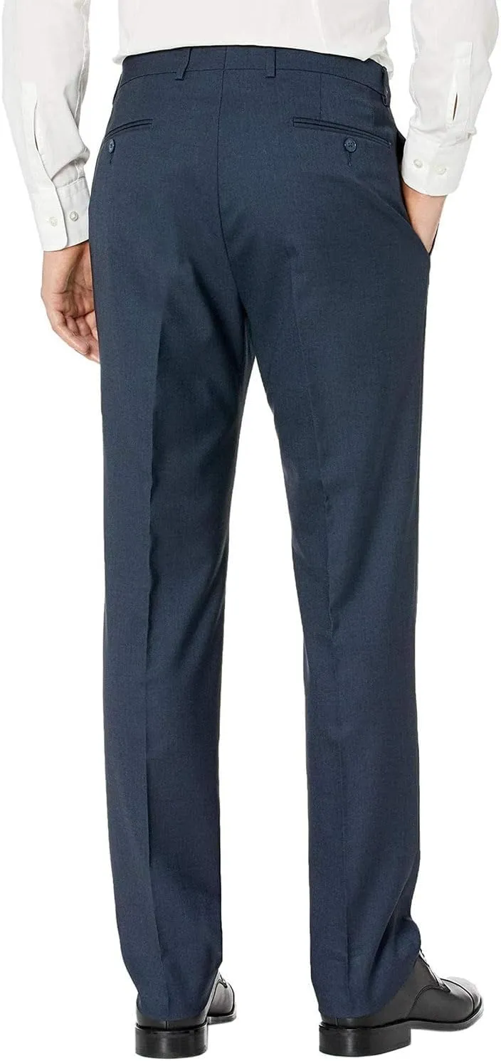 Calvin Klein Men's Slim Fit Stretch Dress Pants – Wrinkle-Resistant, Tailored Fit