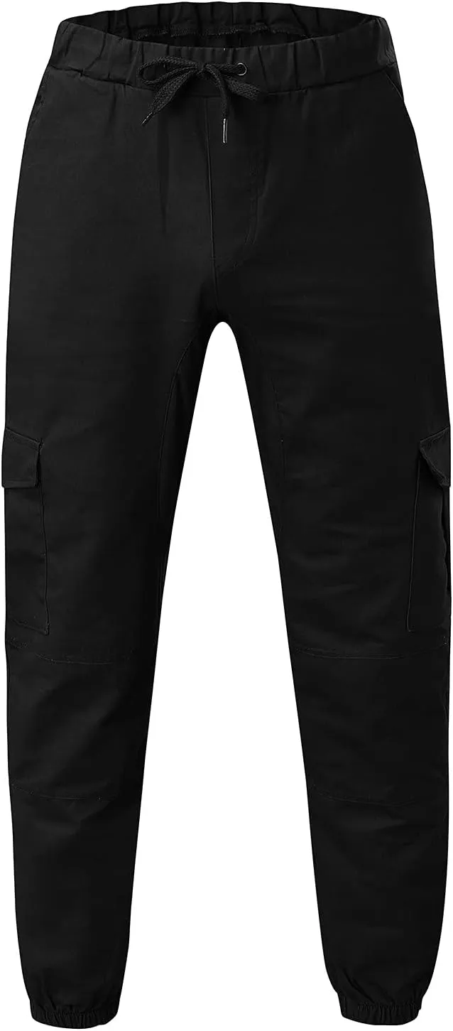 Cargo Pants for Men Big and Tall Grey Pants Slim Fit Pants Mens Sweat Pants Cargo Pants for Men Solid Casual Multiple