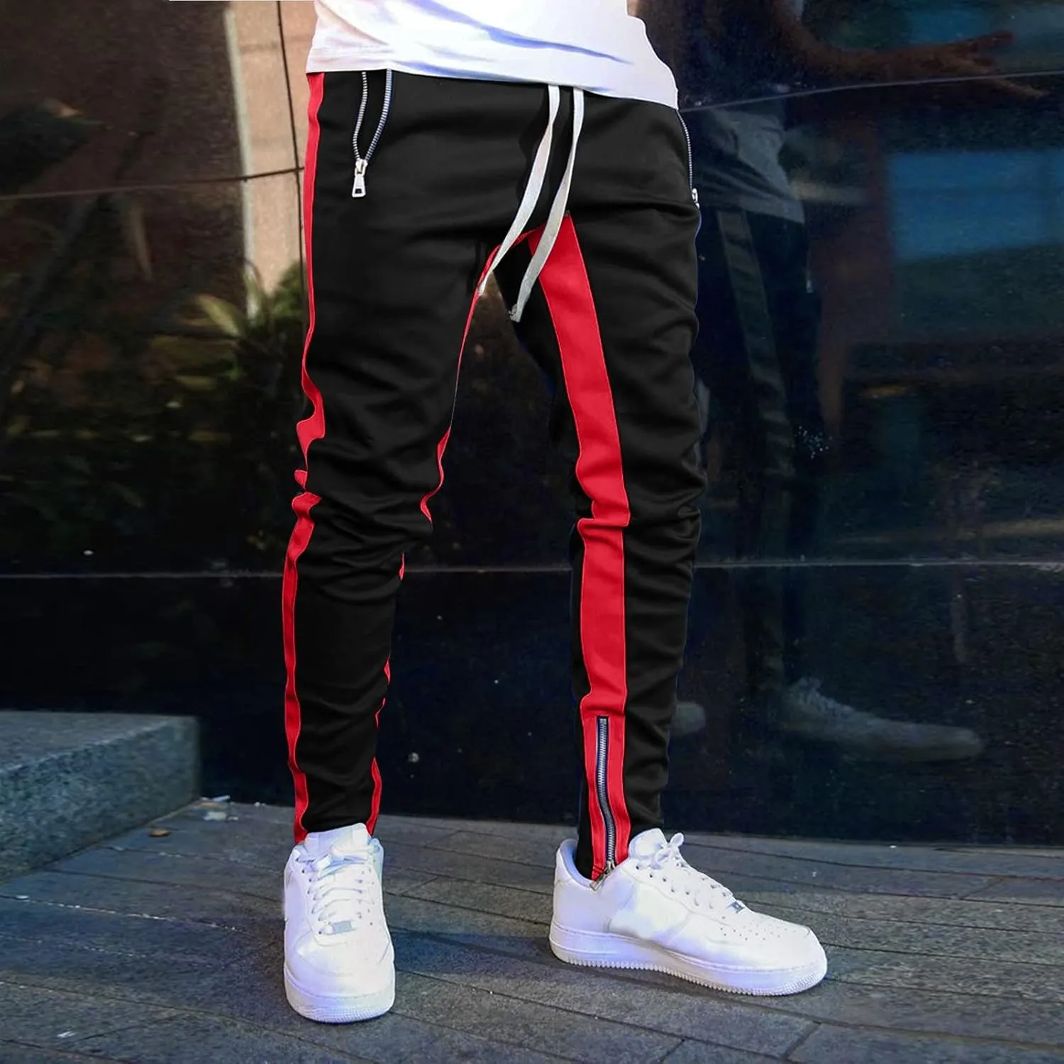 Cargo Pants for Men Joggers for Men Sweat Pants for Man Mens Work Pants Drawstring Sweatpants Athletic Pants for Men