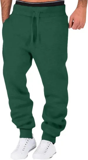 Cargo Pants for Men Joggers Work Pants Mens Athletic Pants Casual Sports Pants Mens Workout Pants Men's Elastic Waist