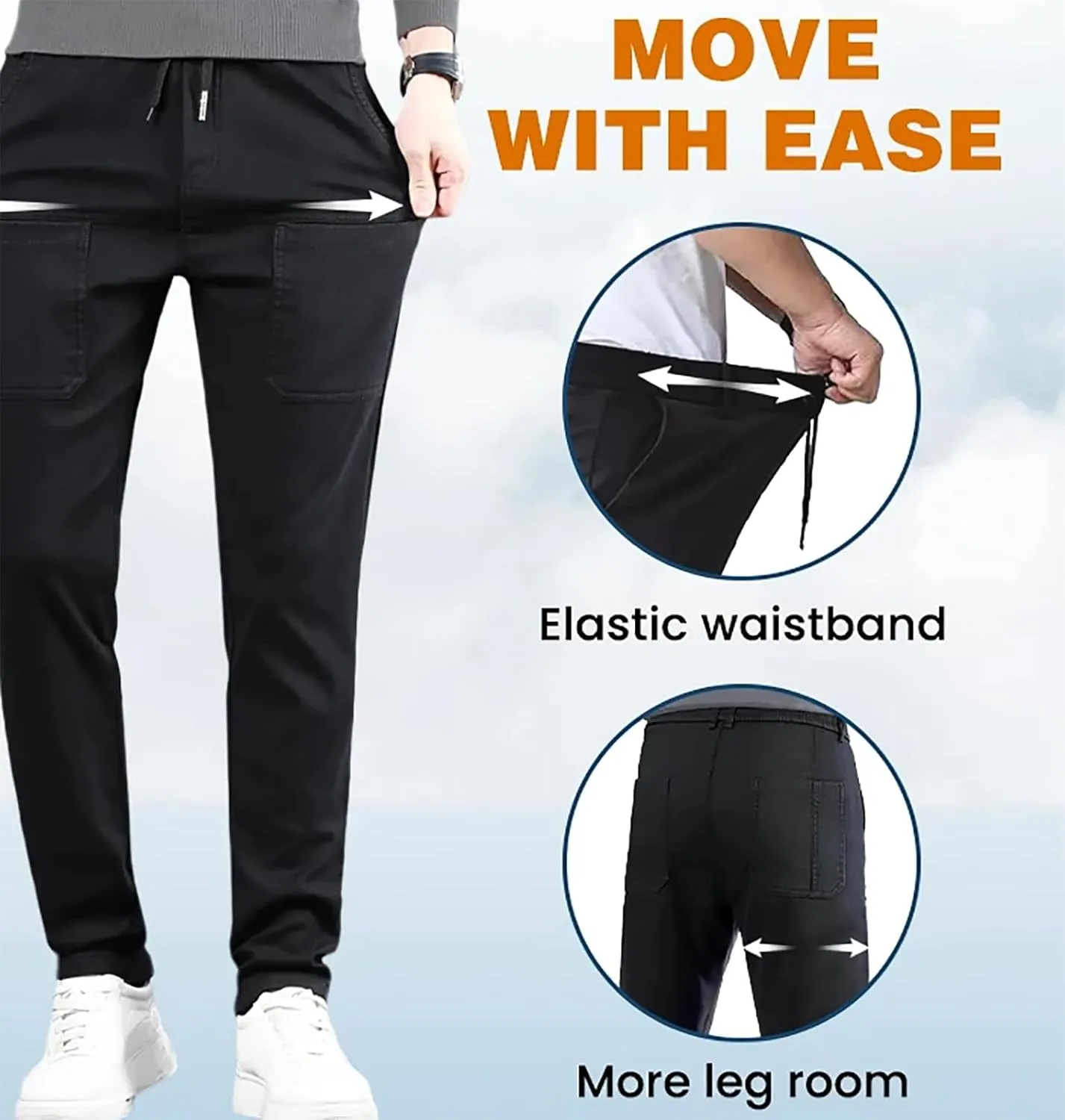 Cargo Pants,Multipants - High Stretch Multi-Pocket Durable Cargo Pants,High Stretch Durable