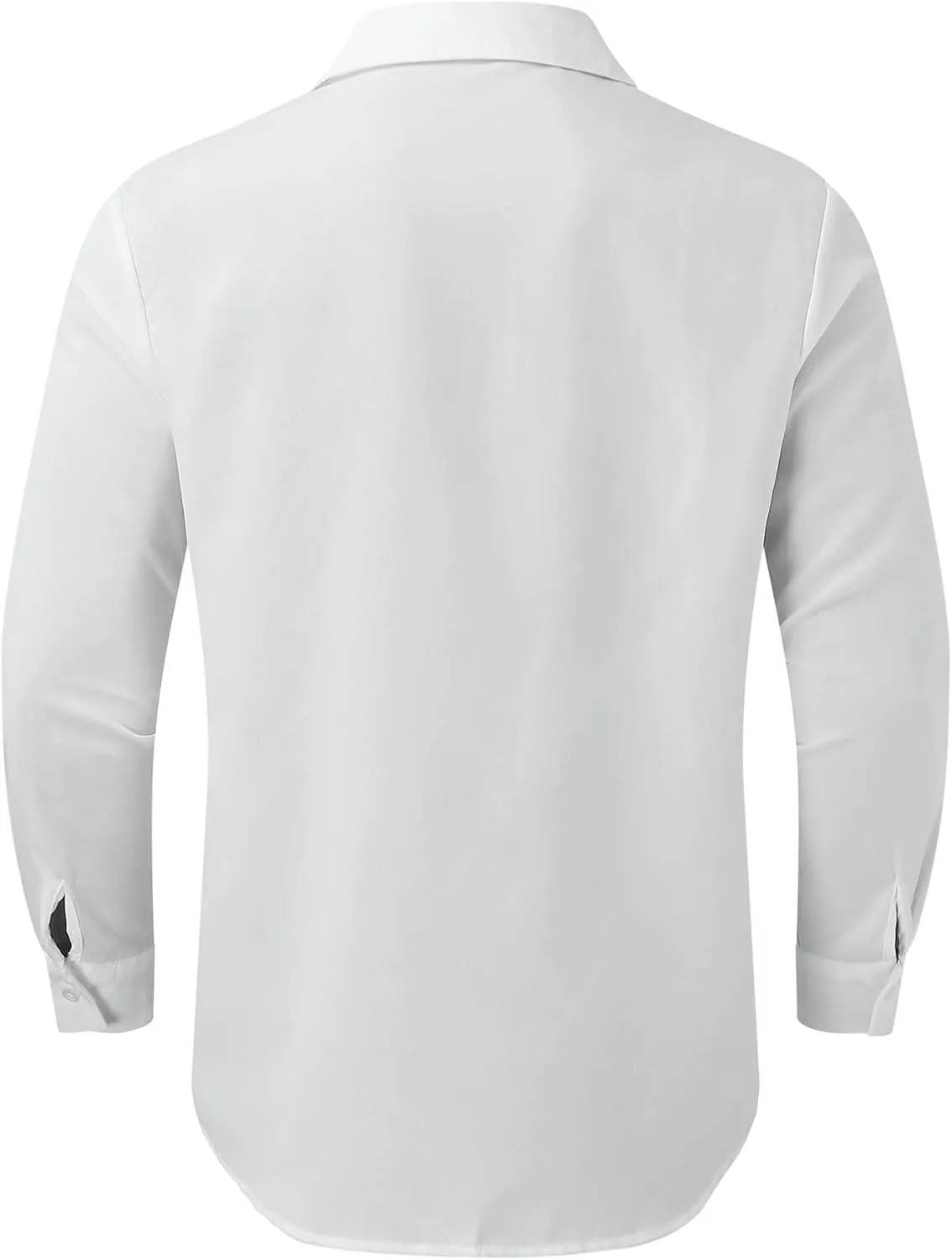 Cargo Shirts for Men Construction Work Shirts Button Up UV Long Sleeve Sun Protection Tactical Hiking Fishing Shirt