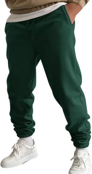 Cargo Trousers for Men Drawstring Trousers Plus Size Athletic Elastic Waist Drawstring Joggers Casual Closed Bottom
