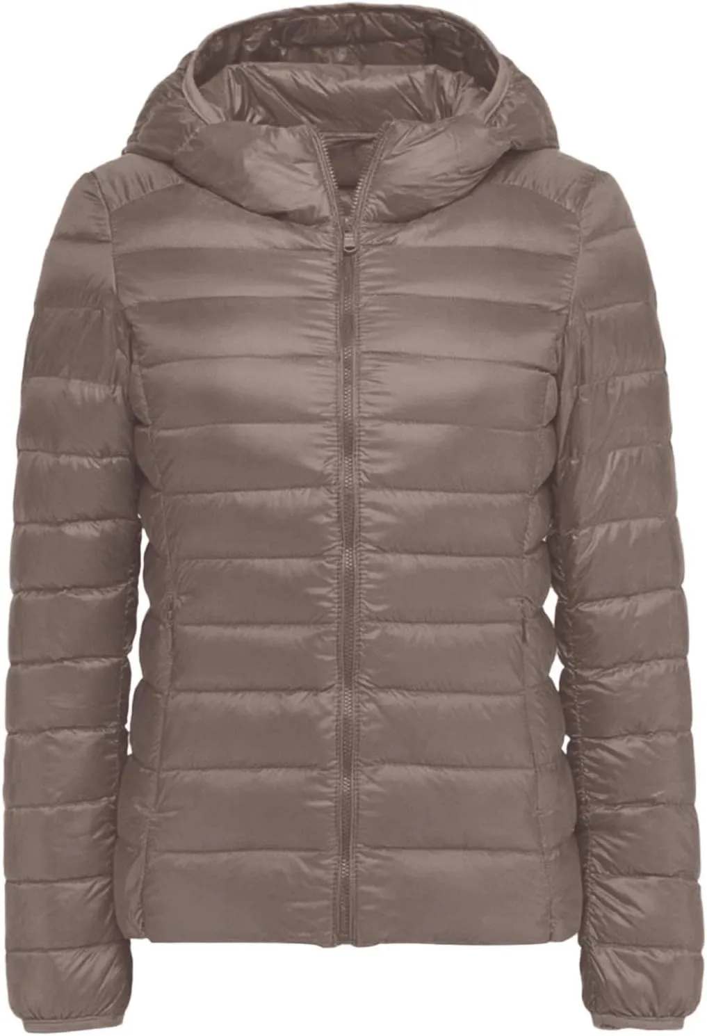 cooki Puffer Jacket Womens Winter Coats for Women 2024 Lightweight Packable Down Jacket Warm Hooded Quilted Puffer Coat