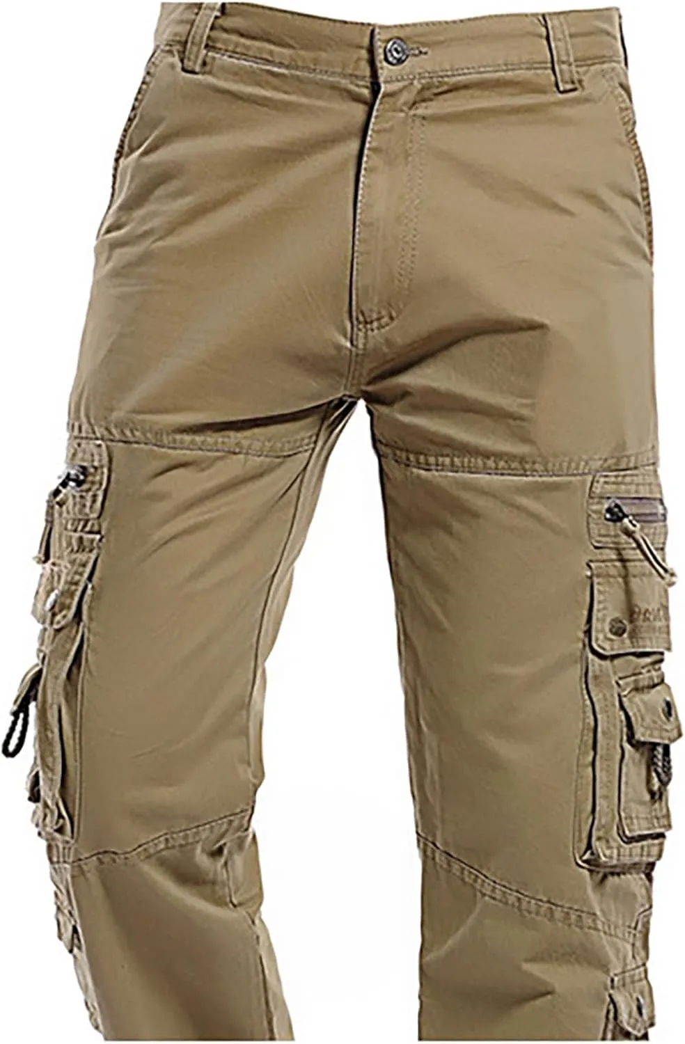 Dgoopd Stretch Mens Cargo Pants Stretch Tactical Water Resistant Ripstop Outdoor Lightweight Work Hiking Pants