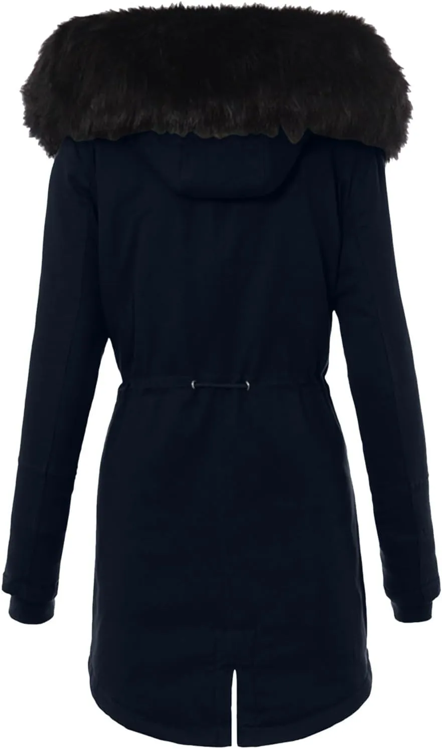 Fleece Jacket Women Long Sleeve Sherpa Hooded Winter Coats Regular Fit Thickened Plus Size Button Down Warm Jackets