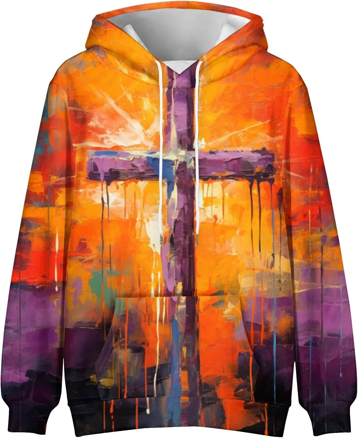 GOFULY Men'S Sweatshirts Tall Lightweight Fall Vintage Graphic Hoodies Long Sleeve Pullover Winter Hoodies Y2K With Pocket
