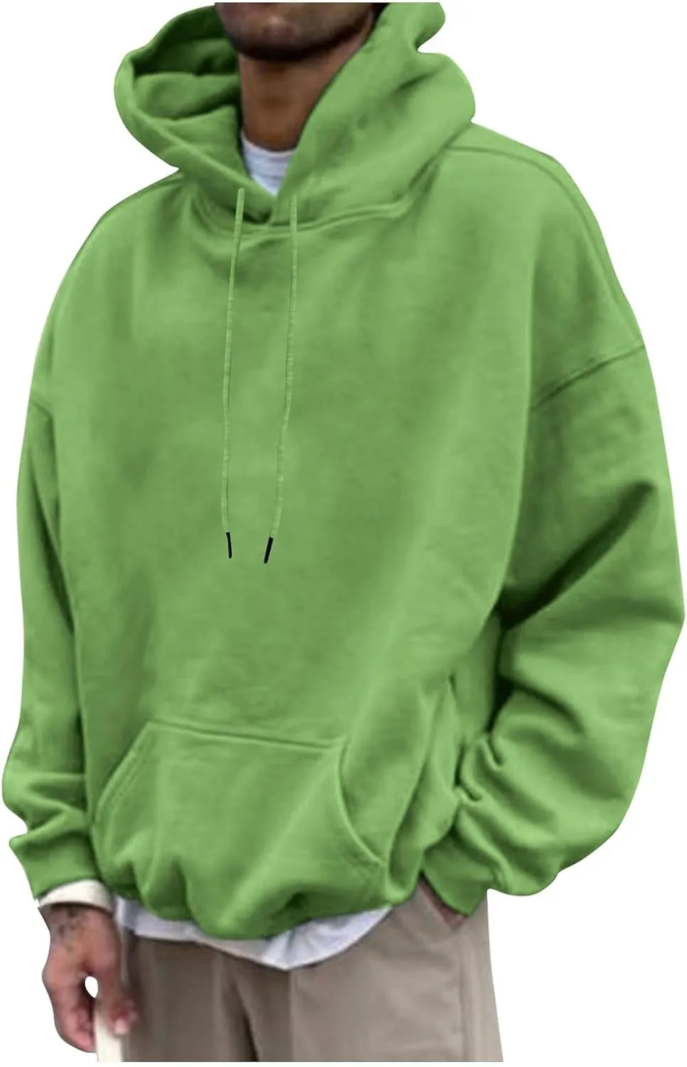 Graphic Hoodies For Men Oversized Lightweight Drewing Hooded Plush Warm With Pocket Pullover Big And Tall Sweatshirt