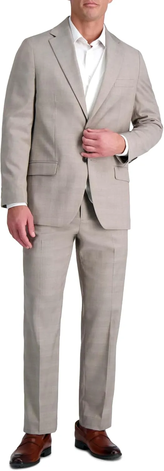 Haggar Men’s JMH Premium Stretch Tailored Fit Suit Separates - Pants and Jackets