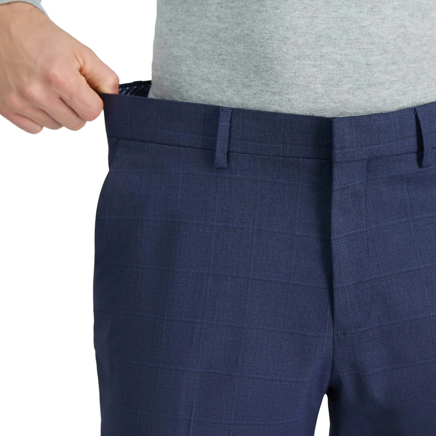 Haggar Men’s JMH Premium Stretch Tailored Fit Suit Separates - Pants and Jackets