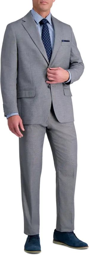 Haggar Men’s JMH Premium Stretch Tailored Fit Suit Separates - Pants and Jackets