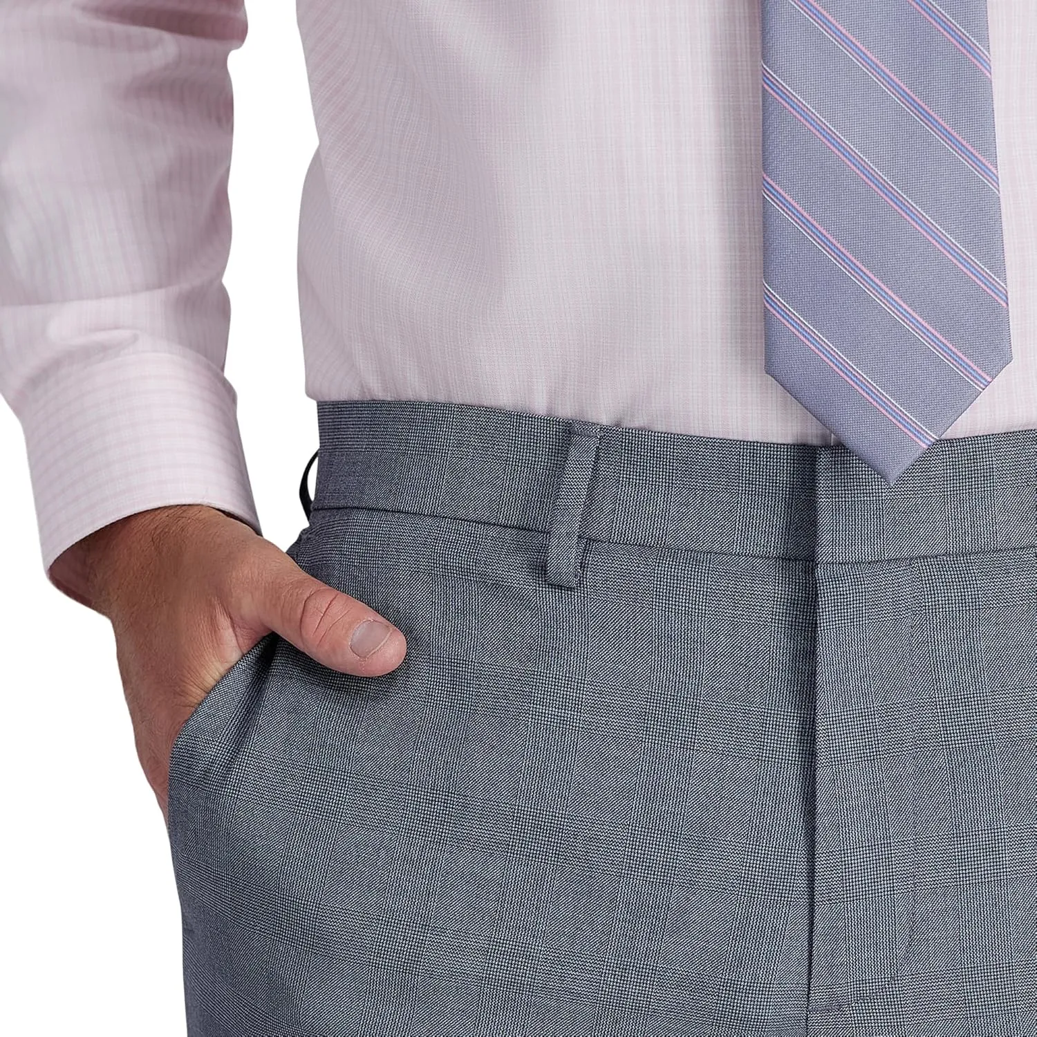 Haggar Men’s JMH Premium Stretch Tailored Fit Suit Separates - Pants and Jackets