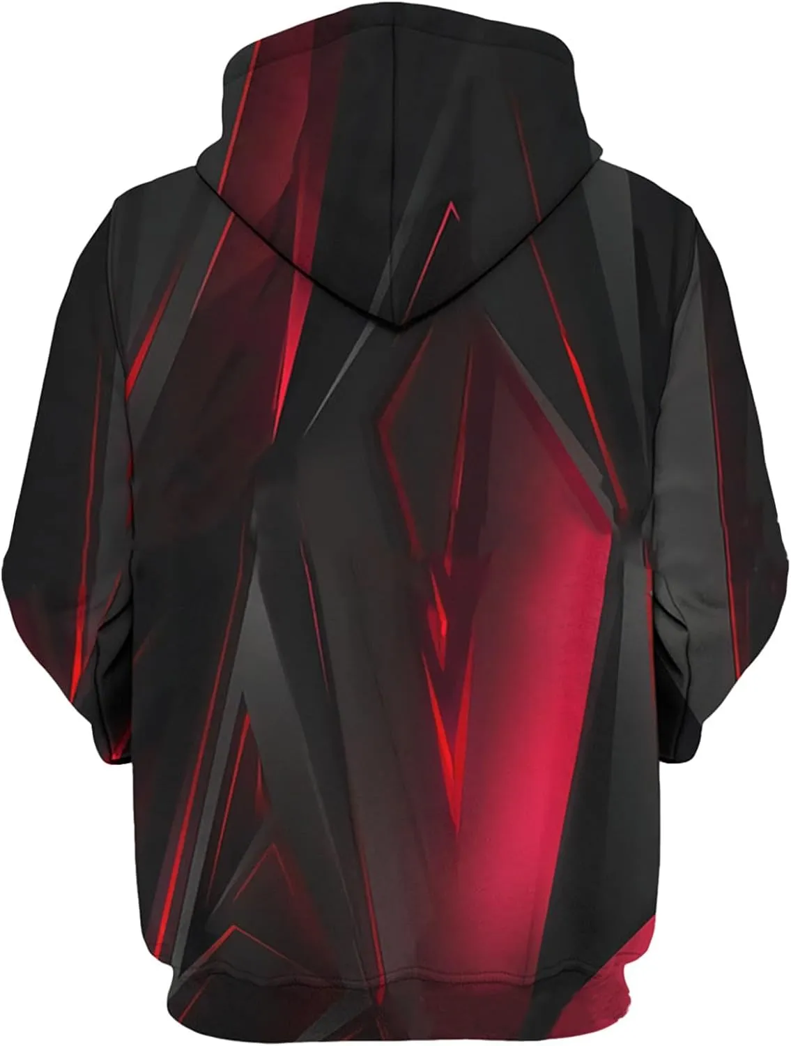 Hoodies For Men Graphic 3D Print Fall Sweatshirts No Hood Winter Pullover Drawstring Long Sleeve Outfits With Pocket