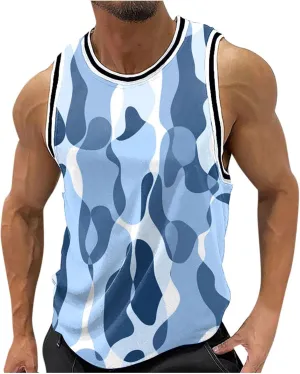 Hoodies for Men Men's Workout Hooded Tank Tops Sports Training Sleeveless Gym Hoodies Bodybuilding Cut Off Muscle Top