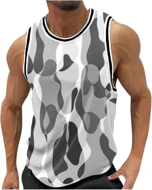 Hoodies for Men Men's Workout Hooded Tank Tops Sports Training Sleeveless Gym Hoodies Bodybuilding Cut Off Muscle Top