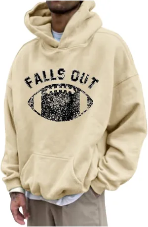 Hoodies for Men Pullover Mens Hooded Sweatshirt Plaid Hooded Tops Casual Printed Long Sleeve Sweater Pullover Loose