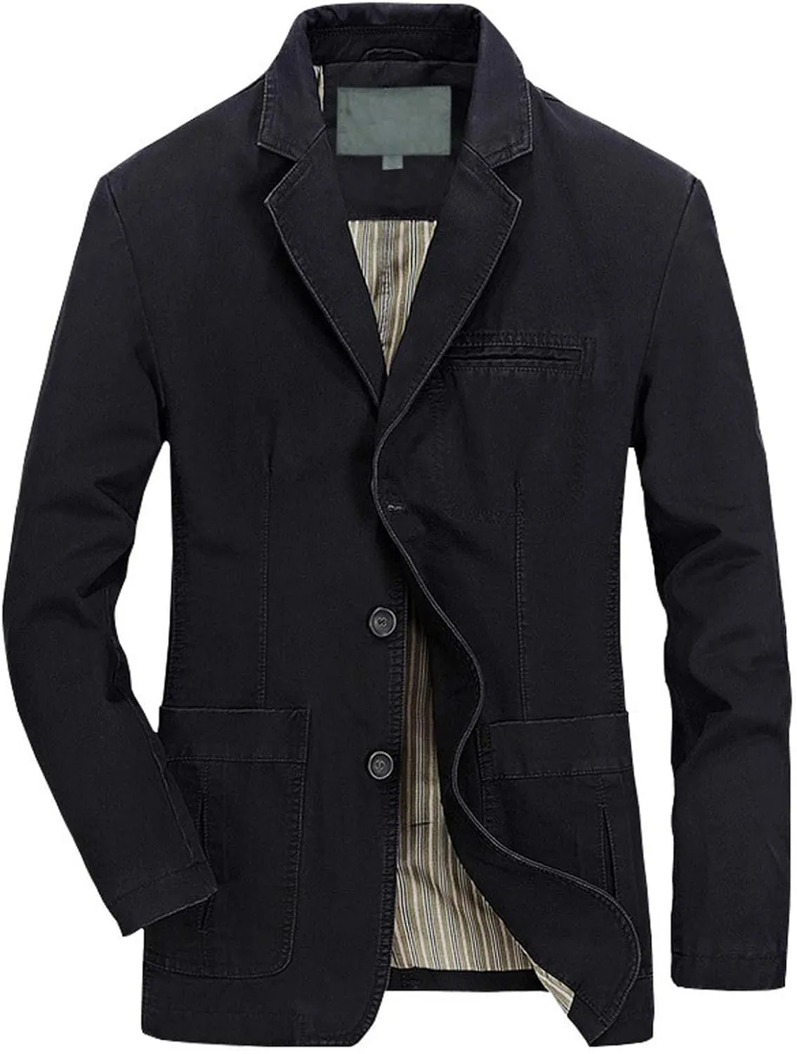 Jackets for Men 2024 Camouflage Pocket Cardigan Suit Botton Sweater Jacket Light Jackets for Men Travel Blazer for