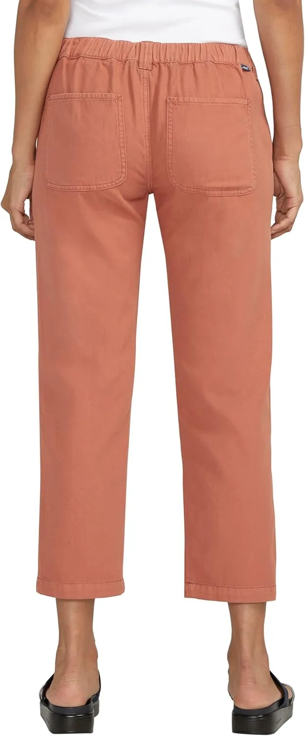 JAG Jeans Women's Chino Tailored Cropped Pants-Legacy