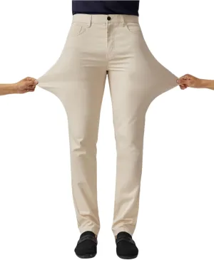 Khaki Pants Mens Classic Fit Stretch 5-Pocket Stretch Twill Pant