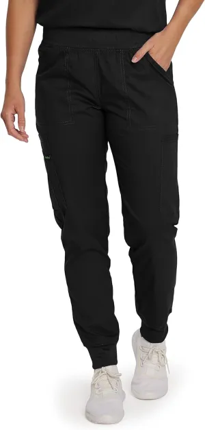 Landau Proflex Tailored Fit Stretch 7-Pocket Jogger Scrub Pants for Women 2030PRV