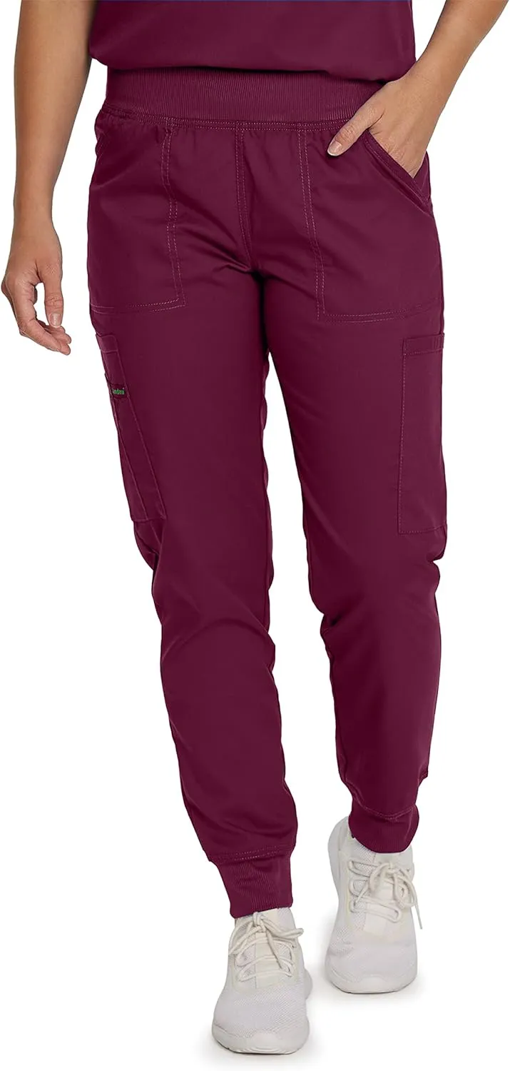 Landau Proflex Tailored Fit Stretch 7-Pocket Jogger Scrub Pants for Women 2030PRV