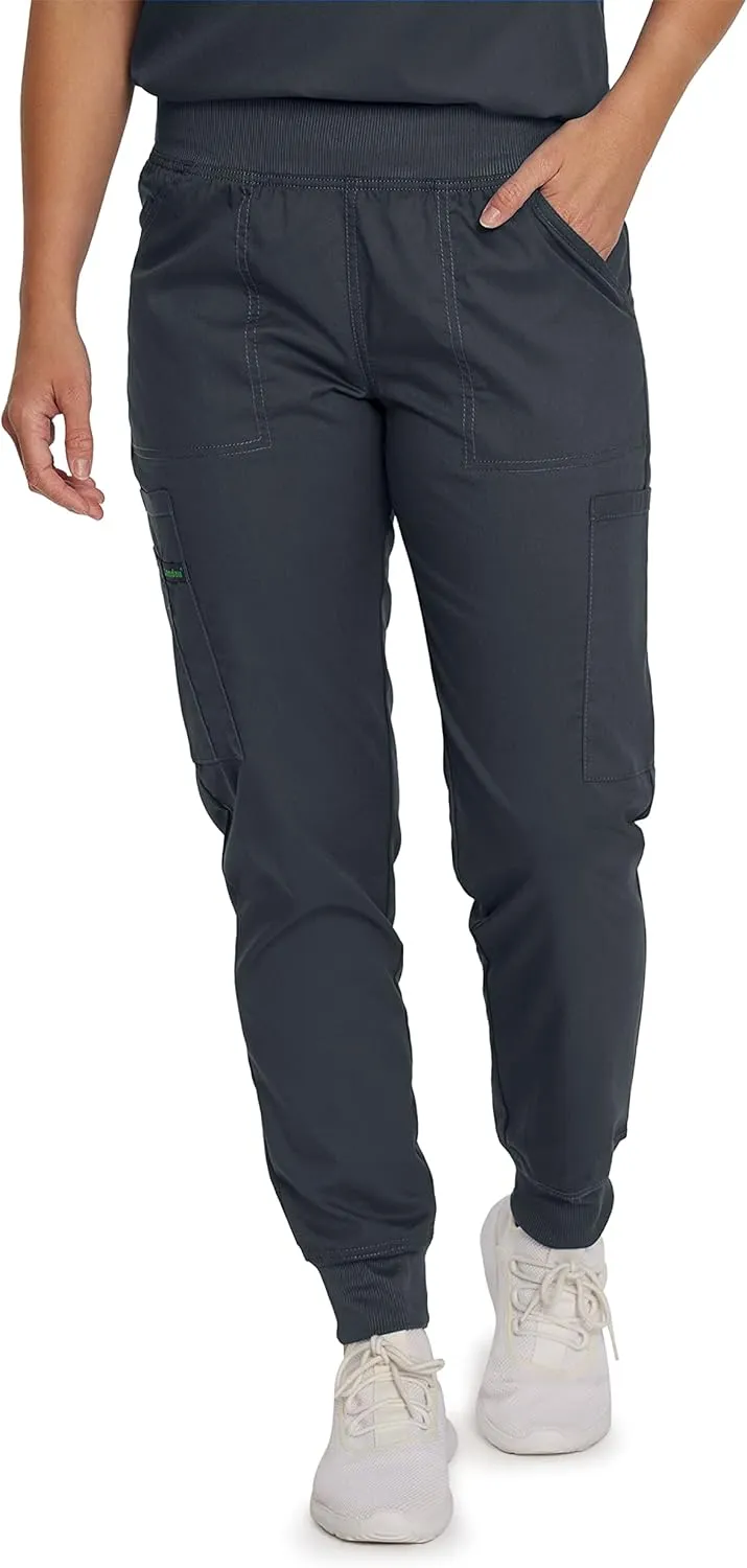 Landau Proflex Tailored Fit Stretch 7-Pocket Jogger Scrub Pants for Women 2030PRV