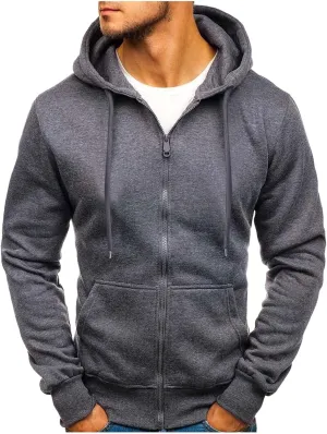 LCMTWX Men Hoodies Casual Hoodies for Men Solid Hooded Sweater Top Pullover Hooded Sweatshirt for Men Pullover Hooded