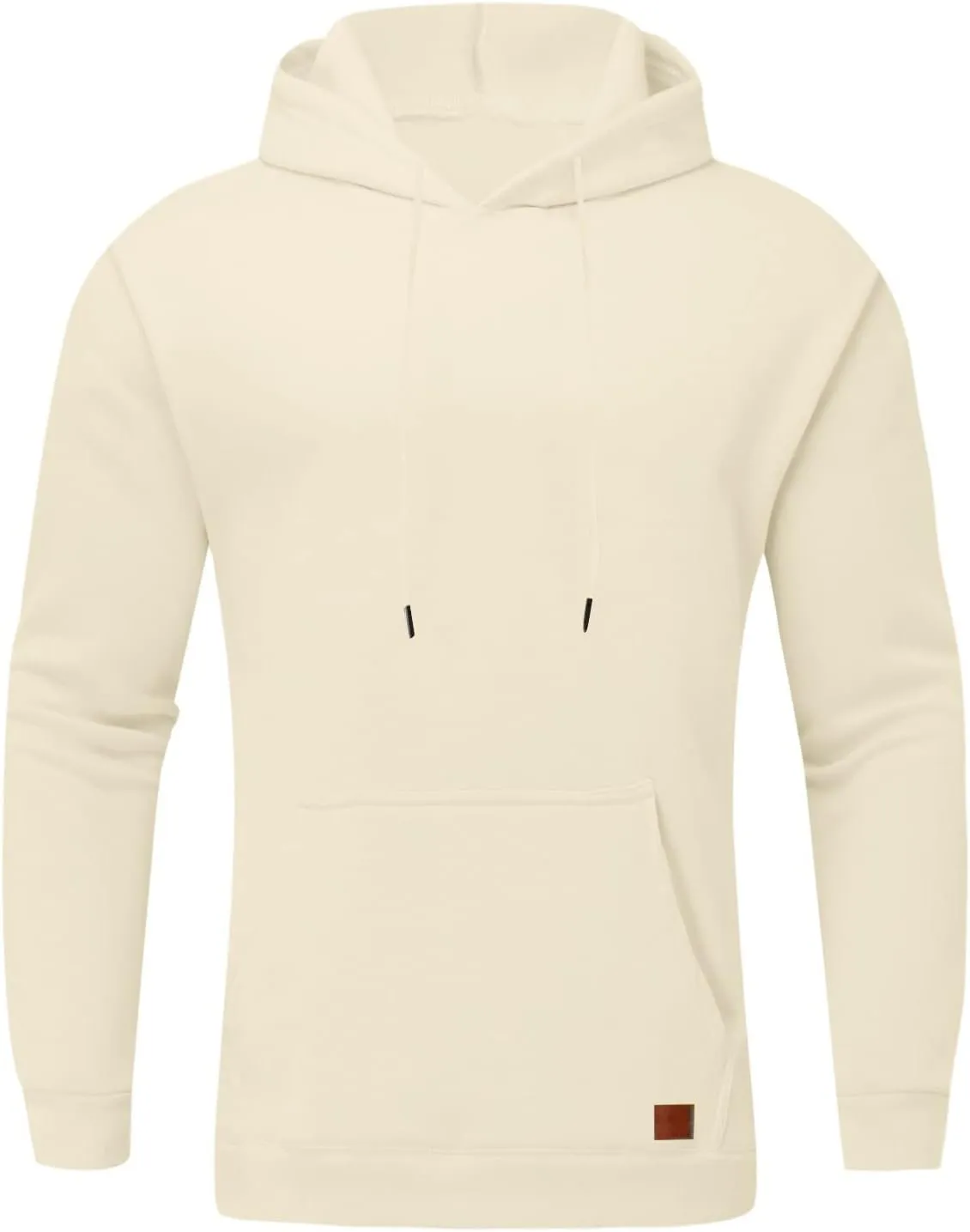 LCMTWX Men Hoodies Casual Hoodies for Men Solid Hooded Sweater Top Pullover Hooded Sweatshirt for Men Pullover Hooded
