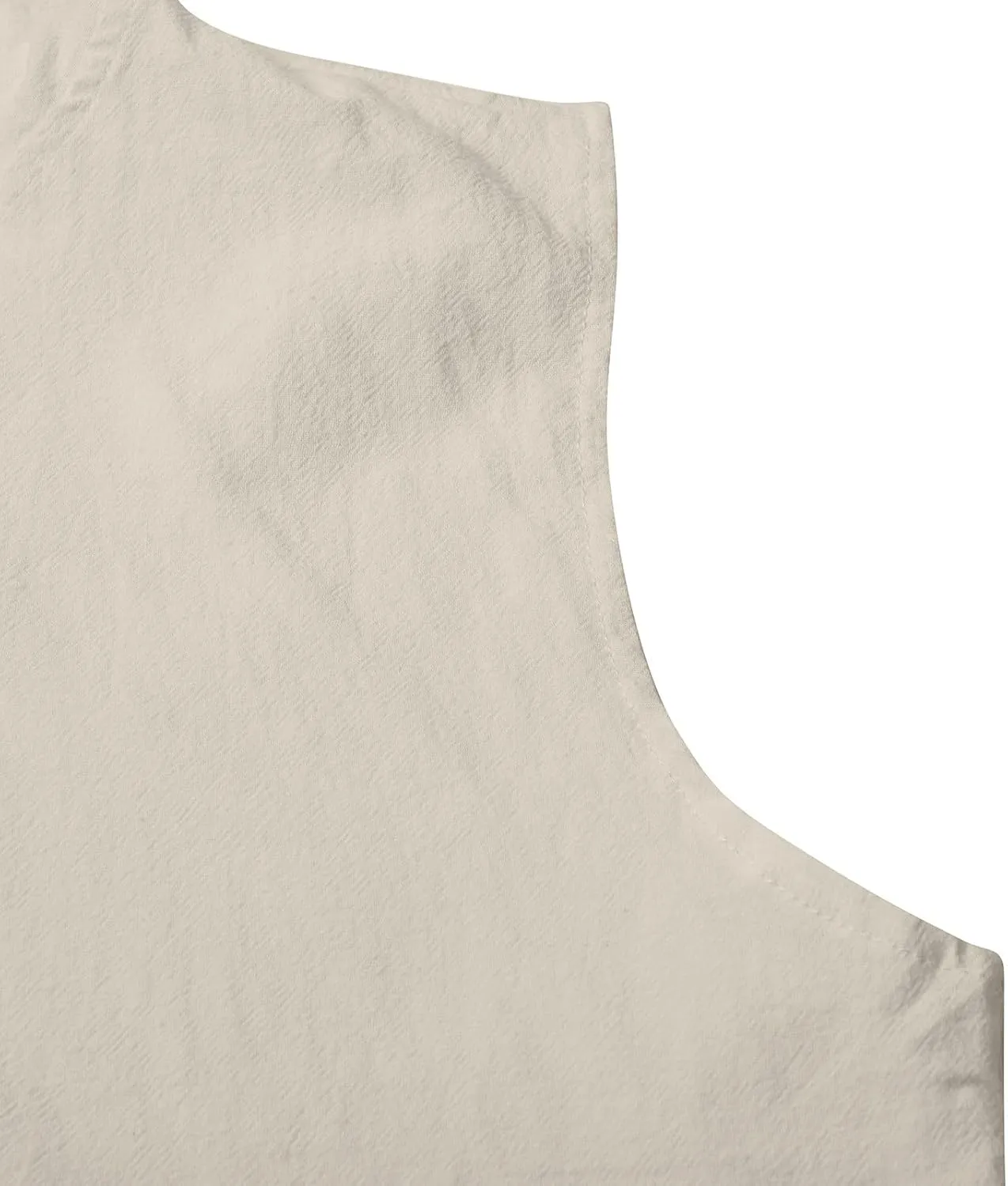 Linen Sleeveless Hoodies Mens Quick Dry Breathable Summer Beach Tops Casual Loose Fit Tees UV UPF 50  Sun Shirts 2025