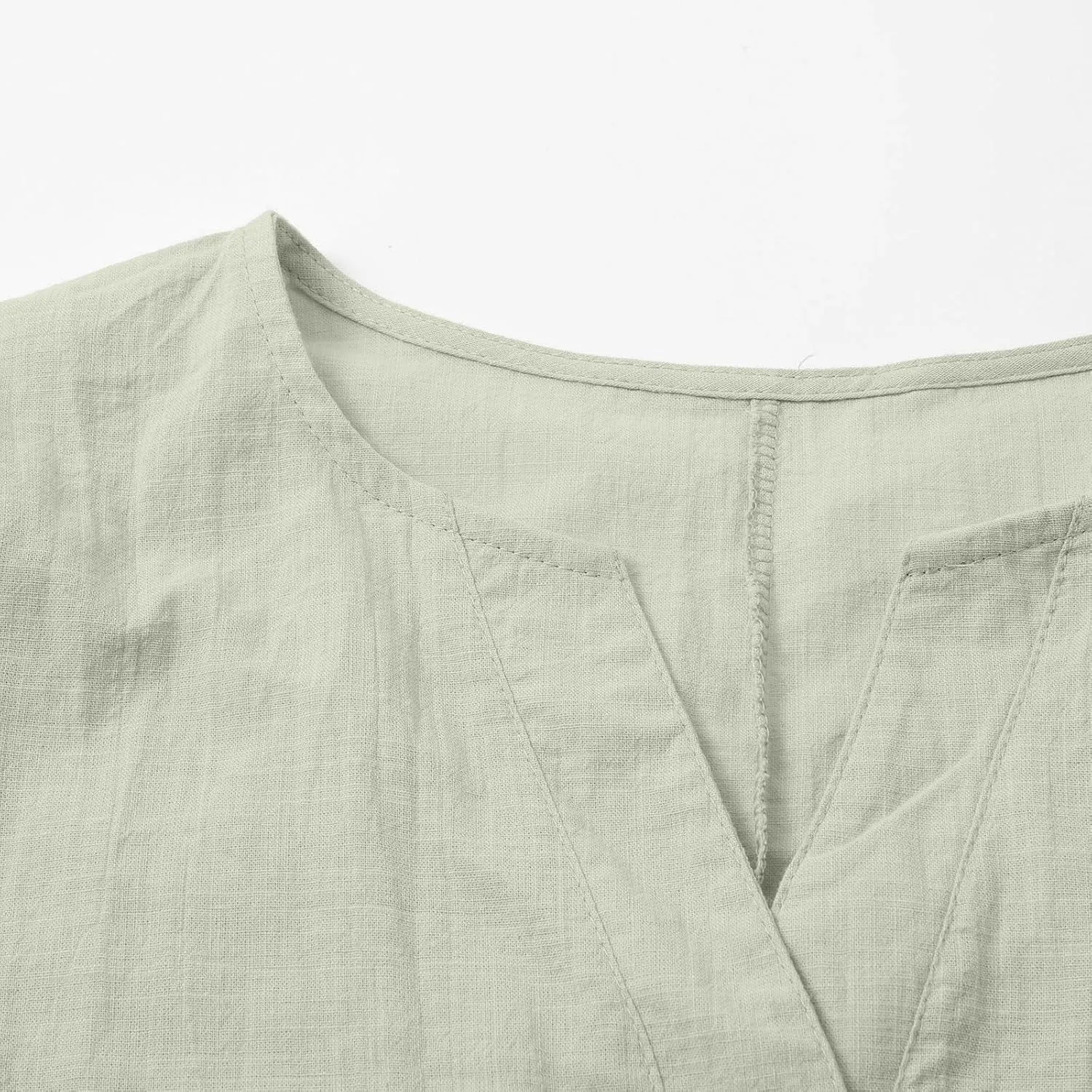Linen Tops for Women 2025 Summer Trendy Short Sleeve Tshirts Workout Button Down Plus Size Cotton Linen Shirt