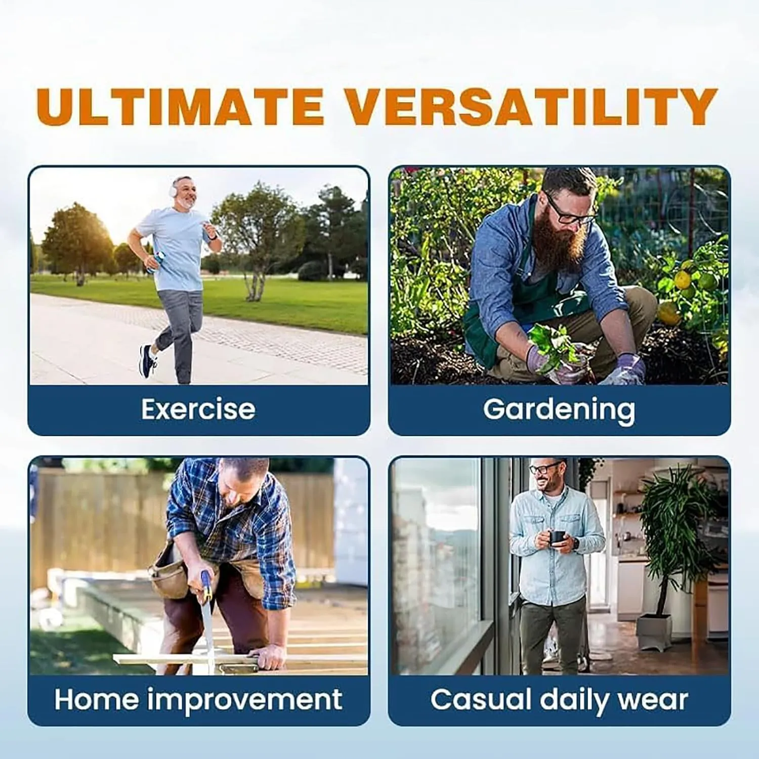 Manzera Stretch Cargo Pants 6 Pockets Multipants - High Stretch Multi-Pocket Durable Cargo Pants High Stretch
