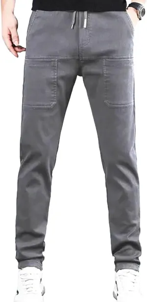 Manzera Stretch Cargo Pants 6 Pockets Multipants - High Stretch Multi-Pocket Durable Cargo Pants High Stretch