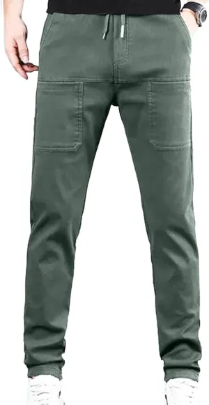 Manzera Stretch Cargo Pants 6 Pockets Multipants - High Stretch Multi-Pocket Durable Cargo Pants High Stretch