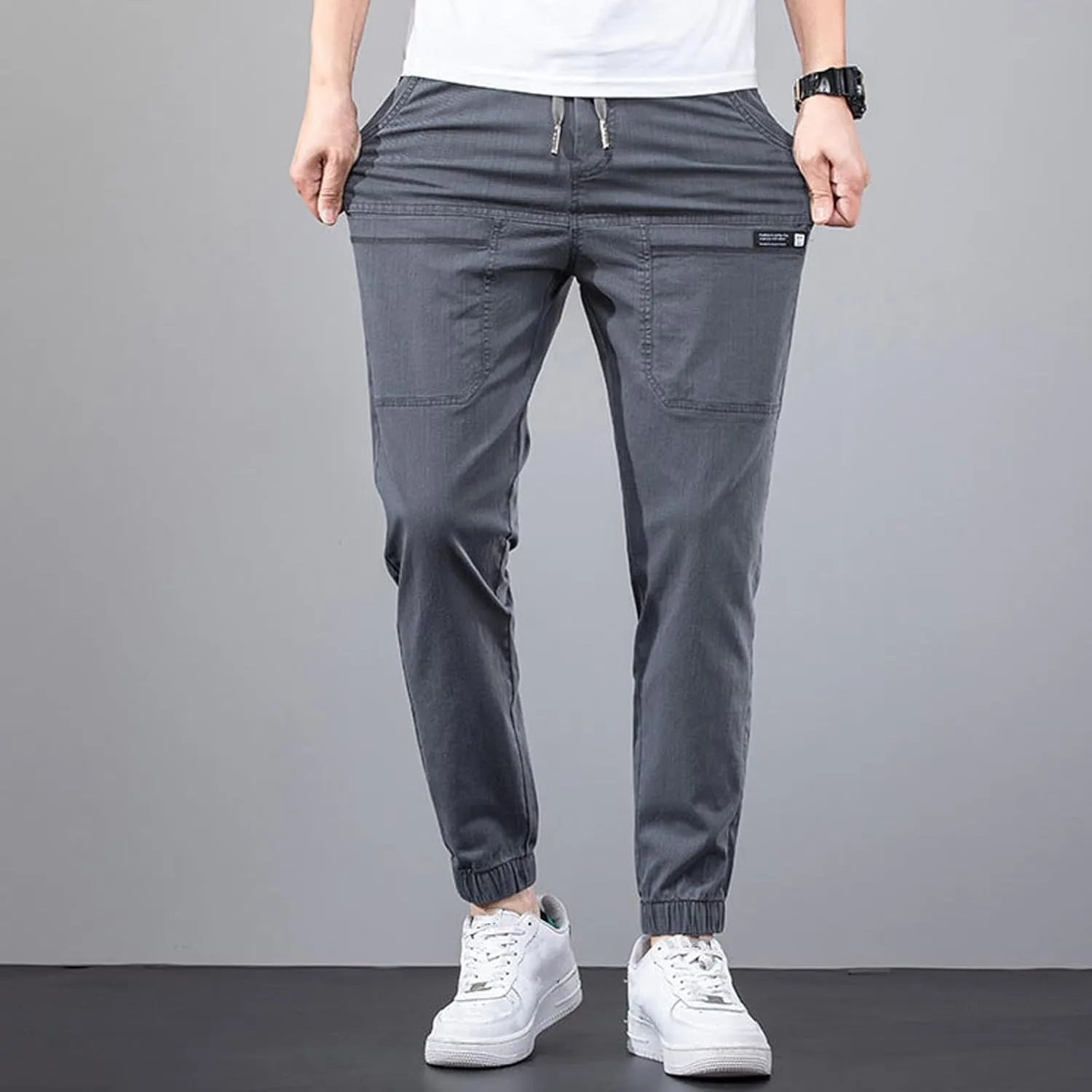 Manzera Stretch Cargo Pants, MultiPants - High Stretch Multi-Pocket Durable Cargo Pants