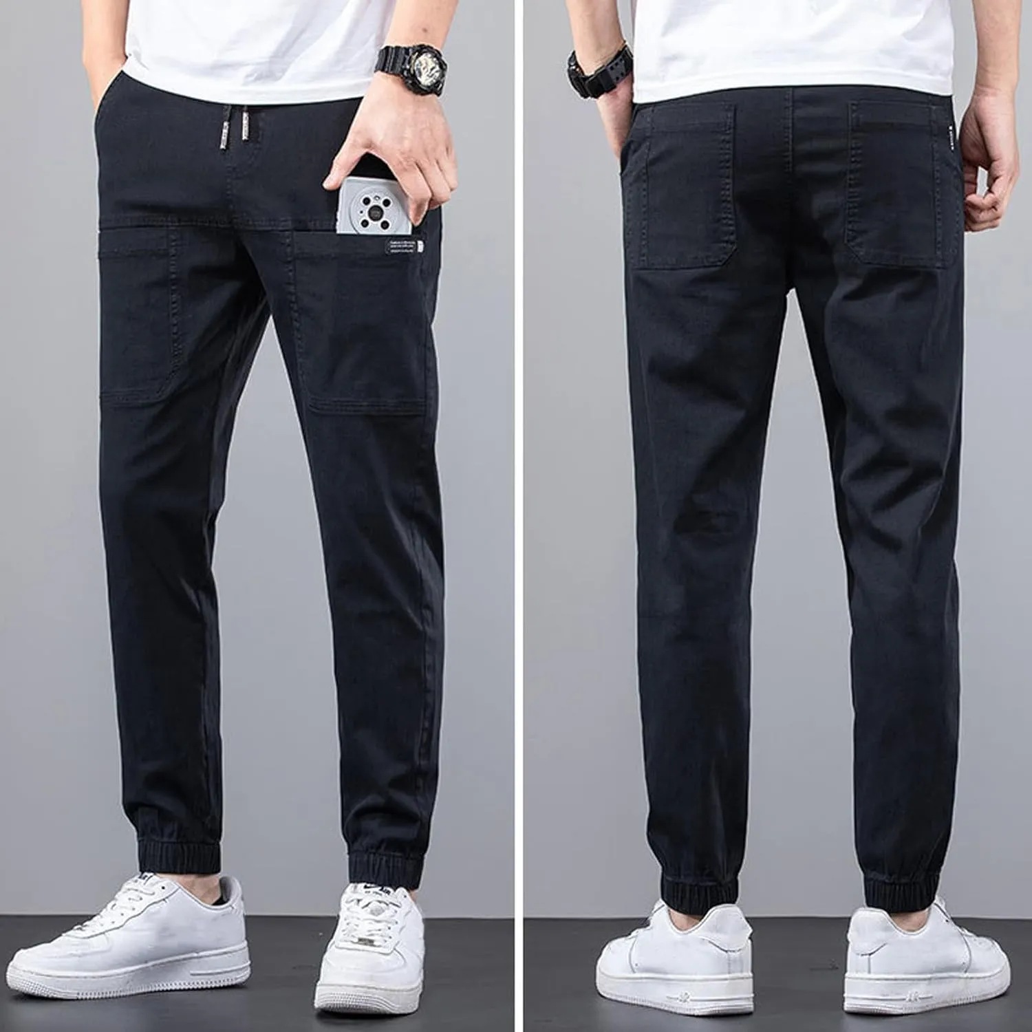 Manzera Stretch Cargo Pants, MultiPants - High Stretch Multi-Pocket Durable Cargo Pants