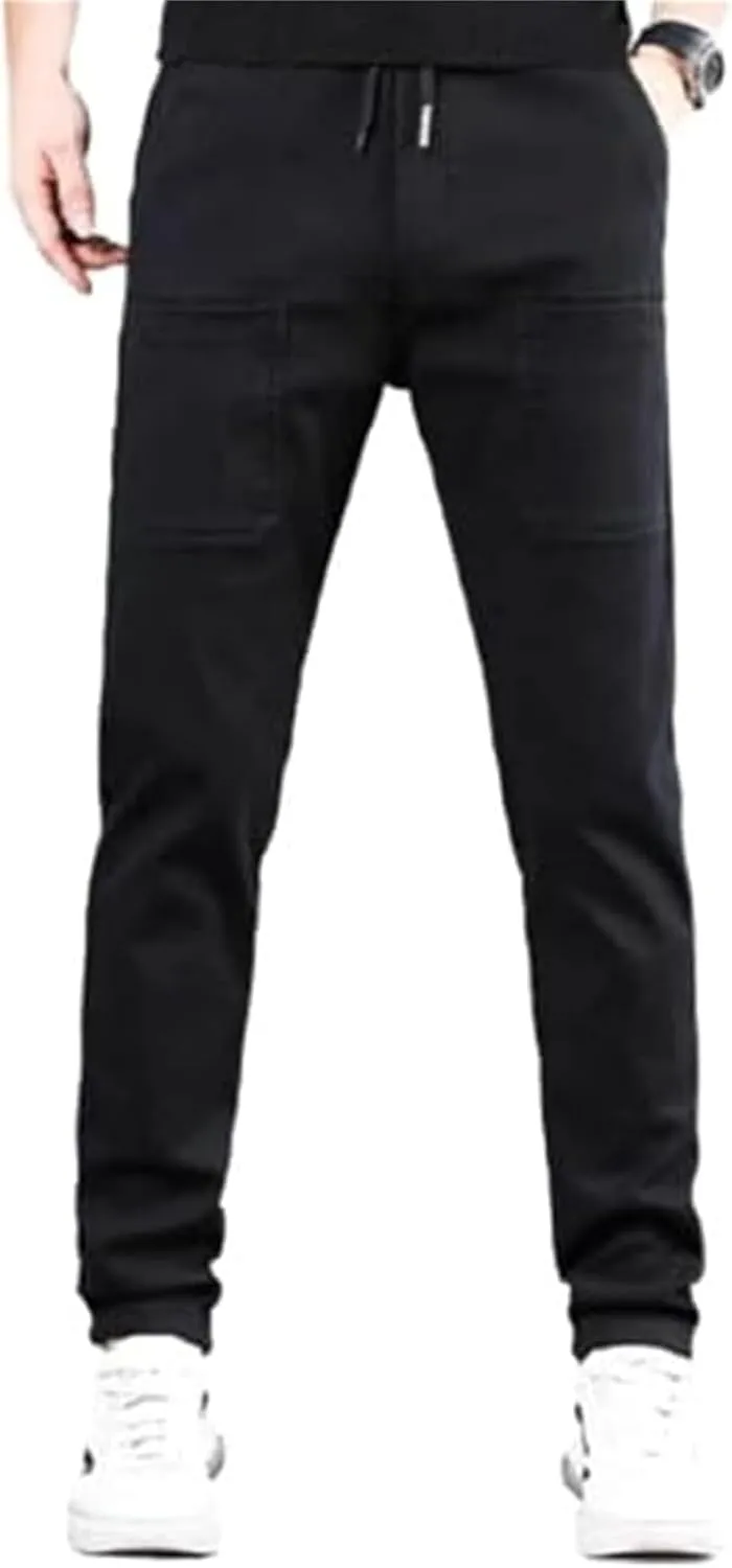 Manzera Stretch Cargo Pants Multipants - High Stretch Multi-Pocket Straight Lightweight Cargo Pants