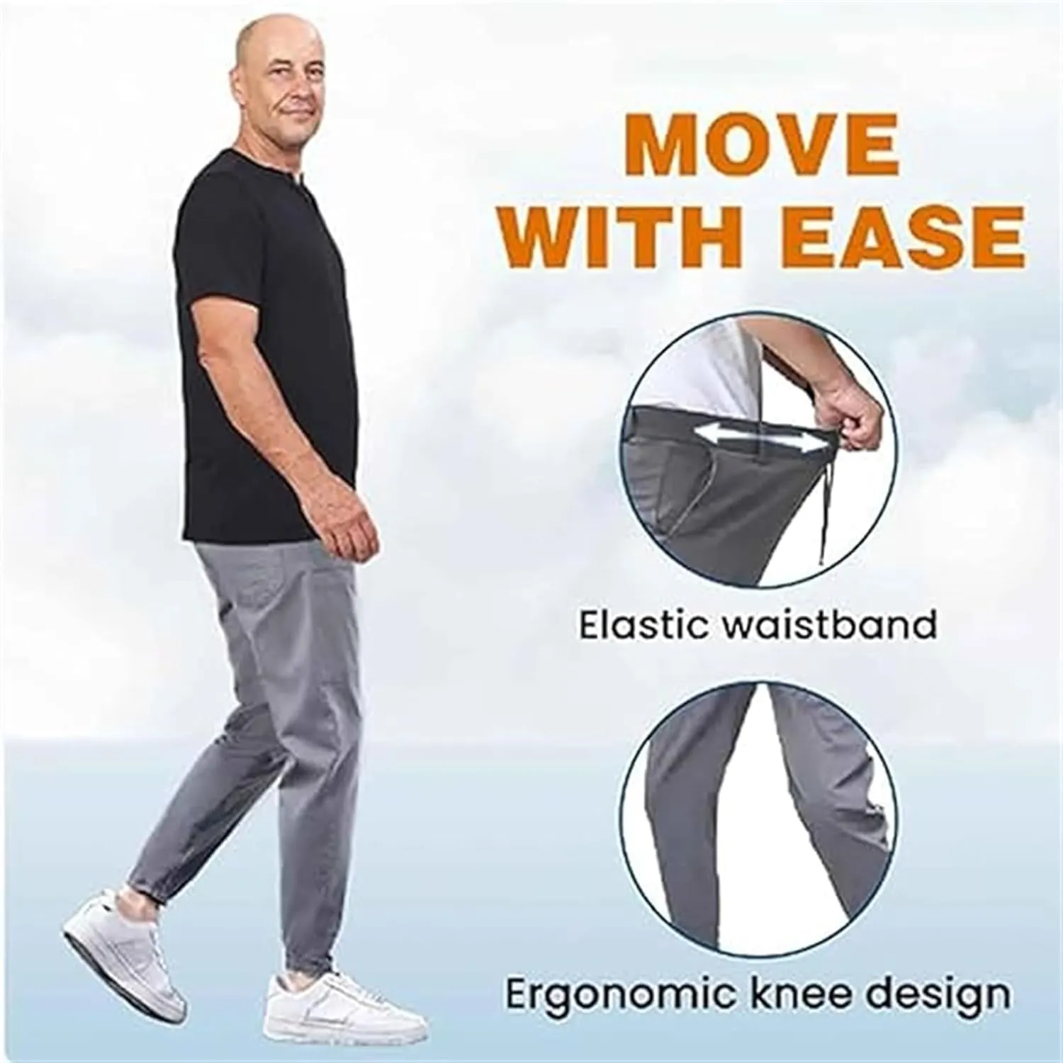 Manzera Stretch Cargo Pants,Multipants - High Stretch Multi-Pocket Durable Cargo Pants, Lightweight Hiking Pants