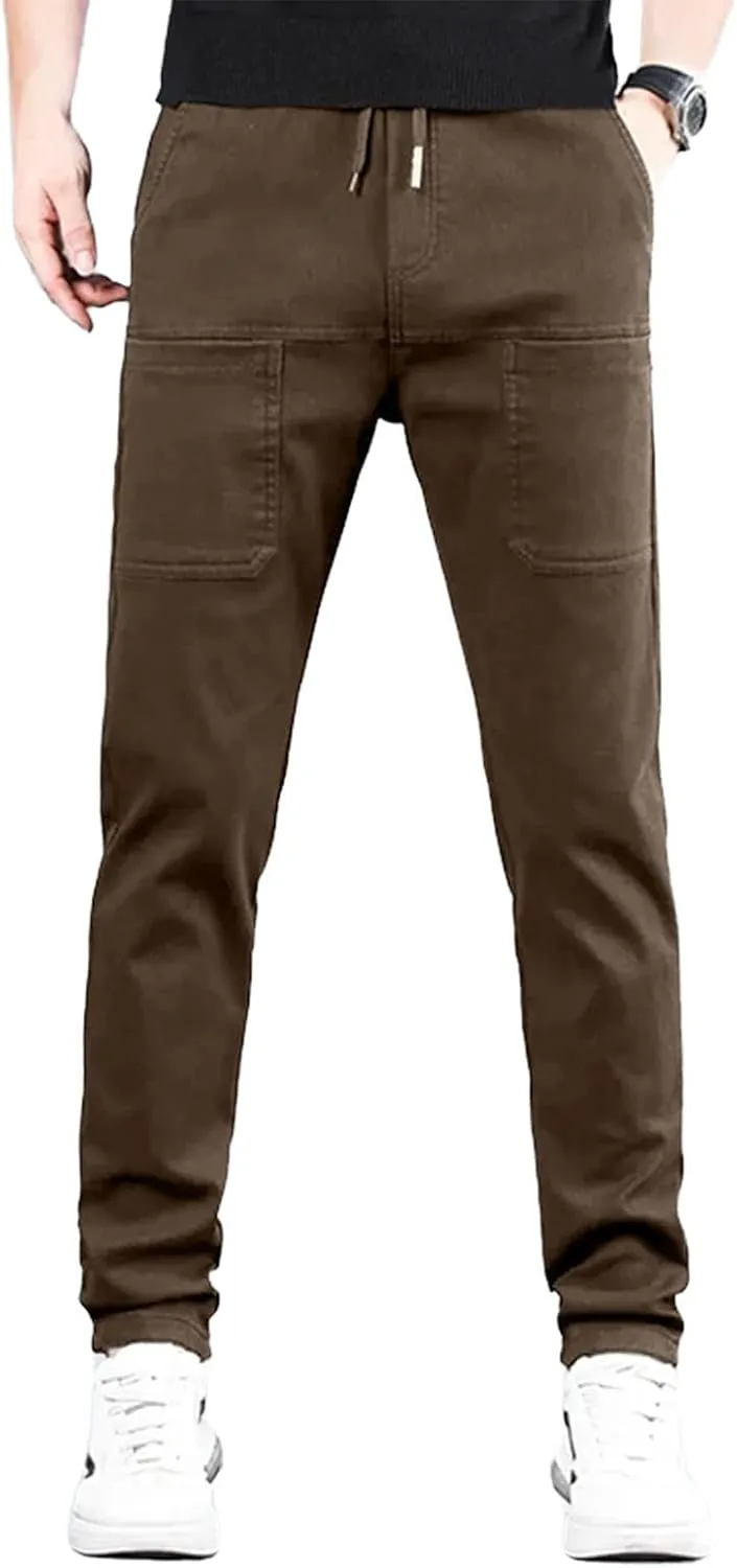 Manzera Stretch Cargo Pants,Multipants - High Stretch Multi-Pocket Durable Cargo Pants, Lightweight Hiking Pants