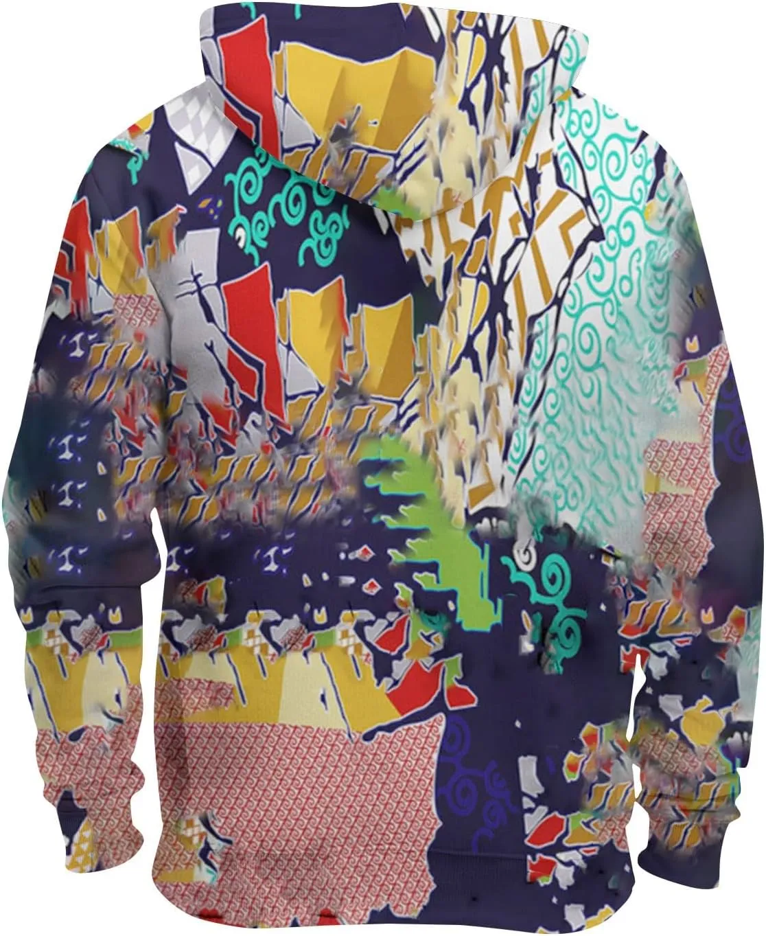 Men Hoodies Tall Long Sleeve Sweatshirt Drawstring Graphic Hoodies Fall Oversized Sweater Pullover