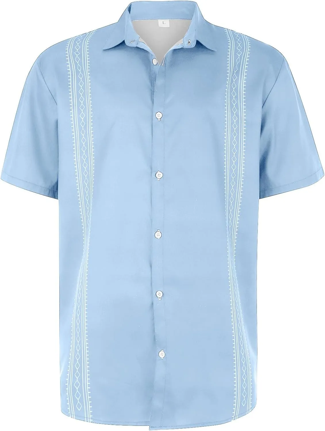 Mens Button Down T-Shirts Summer Beach Vacation Business Short Sleeve Shirts Trendy Causal Bassic Collared Golf Tops