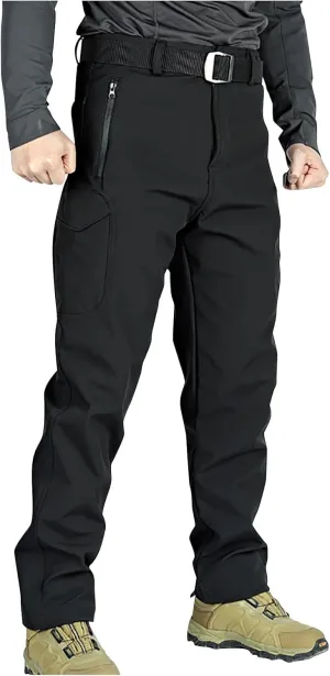 Mens Cargo Pants Stretch Work Tactical Pants Multi Pockets Ripstop Flex Baggy Hiking Pants Outdoor Stretch Long Pants
