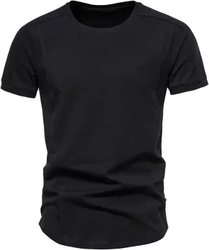 Men's Casual Pullover T Shirts Quick Dry Workout Undershirts Crew Neck Short Sleeve Top Summer Slim Fit Athletic Tops