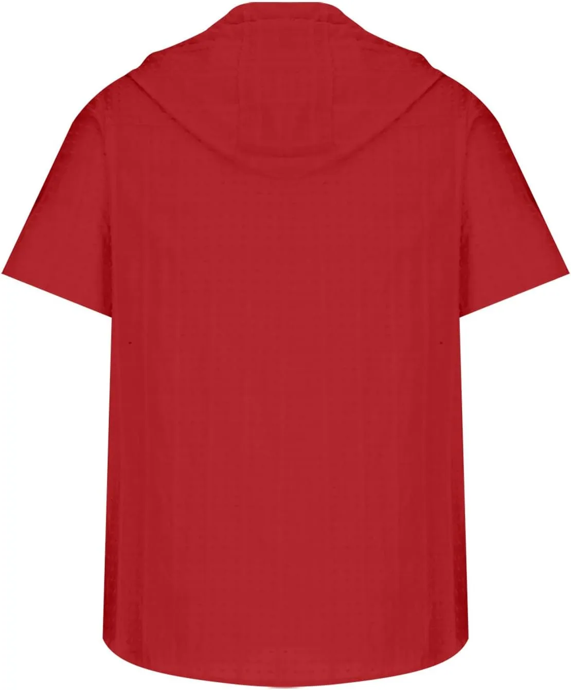 Mens Comfortable Zip Up Hoodie Short Sleeve Lightweight Cotton Zipper Casual Fashion Slim-fit Drawstring Pullover Top Shirts