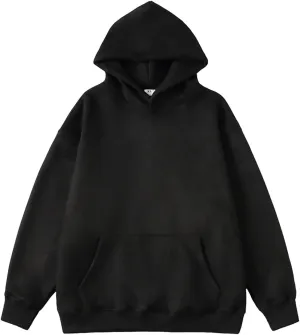Men's Graphic Hoodies Autumn Suede Hooded Smooth Board Sweater New Large Basic Fashion Hoodies Sweatshirts, M-4XL