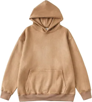 Men's Graphic Hoodies Autumn Suede Hooded Smooth Board Sweater New Large Basic Fashion Hoodies Sweatshirts, M-4XL