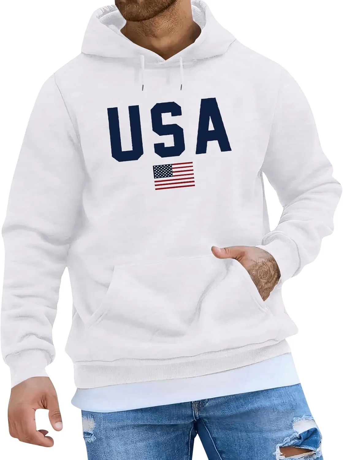 Mens Graphic Hoodies Skeleton Skull Oversized Sweatshirts Fall Long Sleeve Hoodies Pullover Winter Shirt With Pockets