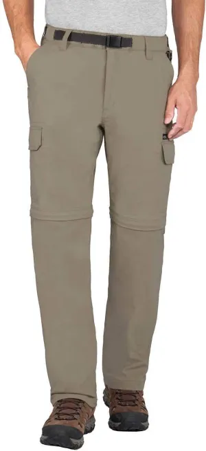 Mens Lightweight Convertible Stretch Cargo Pants & Shorts (Sand, Mx34)